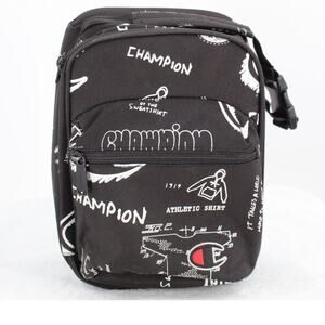 Champion Graphic Black and White Graffiti Skater style Lunch Bag